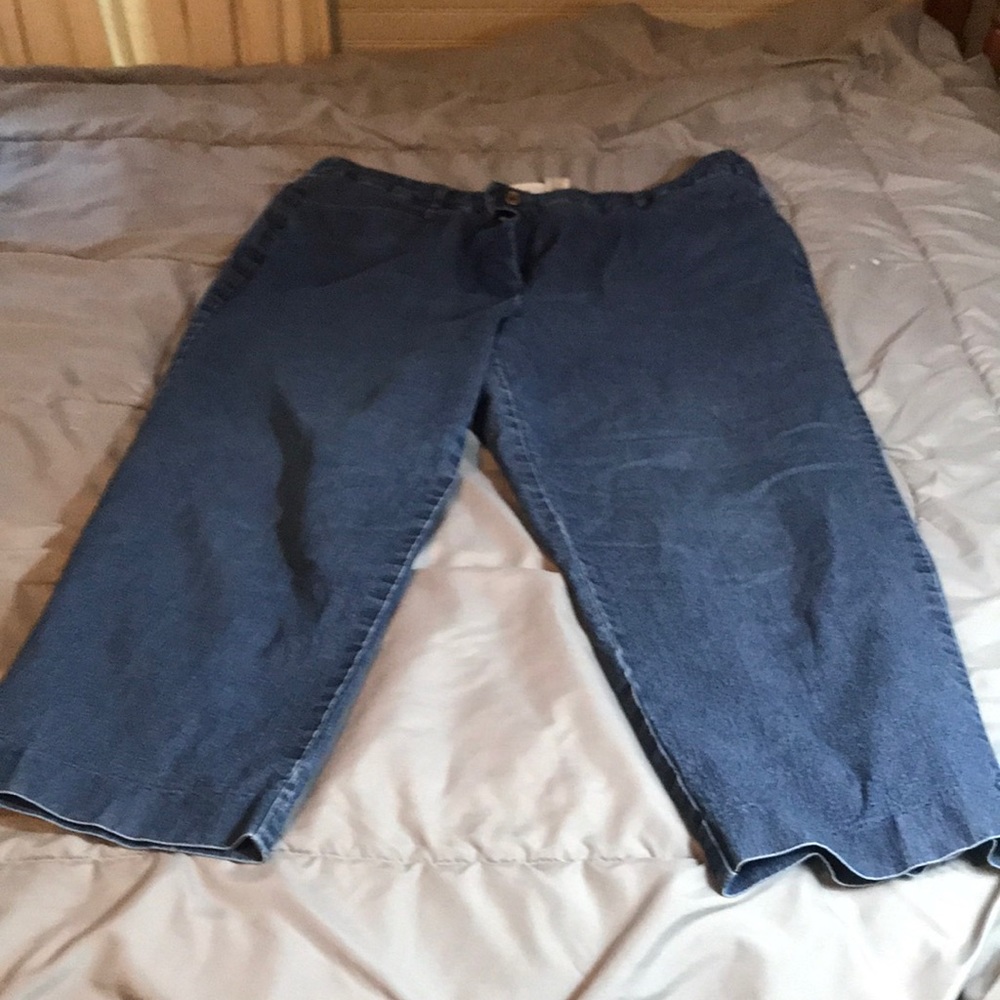18 Kim Rogers Denim Crop Pants
